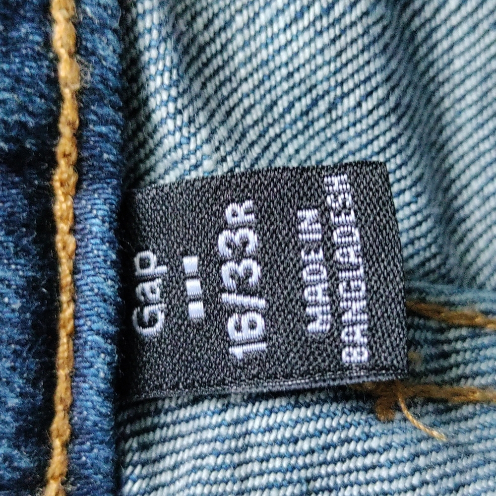 NWT!-{Gap}-Size 16-Women’s Premium Curvy Straight Denim Jeans - Picture 5 of 6